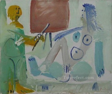 modelo - El artista y su modelo L artista et son modele 4 1965 cubista Pablo Picasso